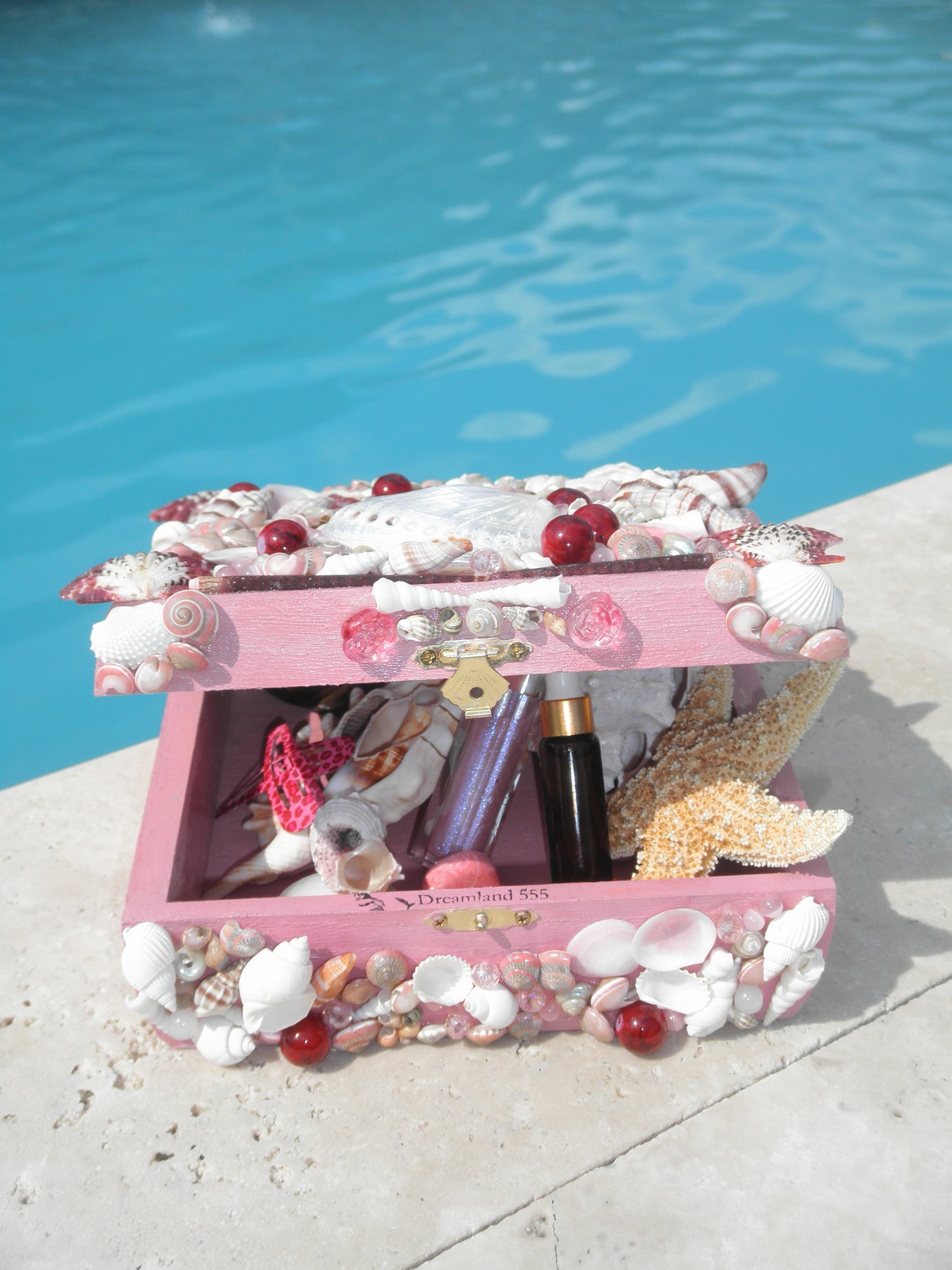Blushed Sea Nymph Shell Box