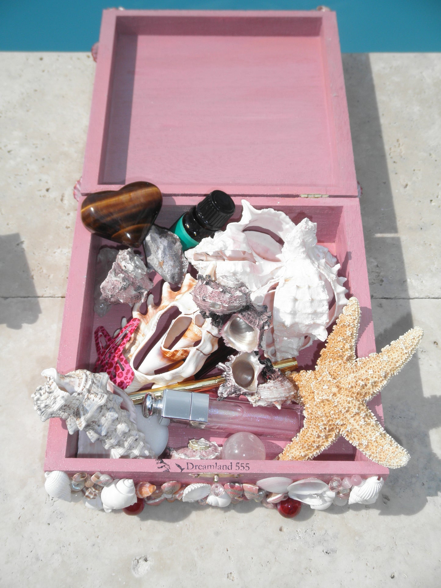 Blushed Sea Nymph Shell Box