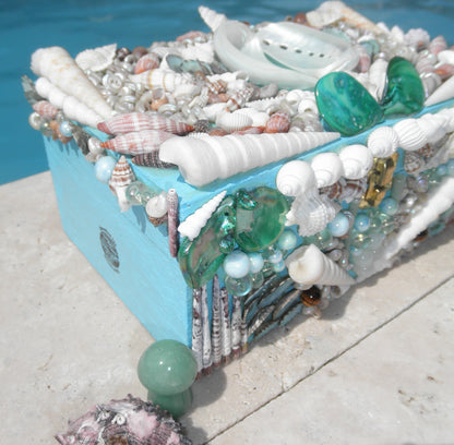 Mystical Mermaid Shell Box